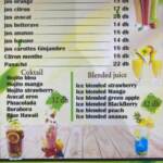 Menu Restaurant Aya Marrakech August 2023 182109-437300